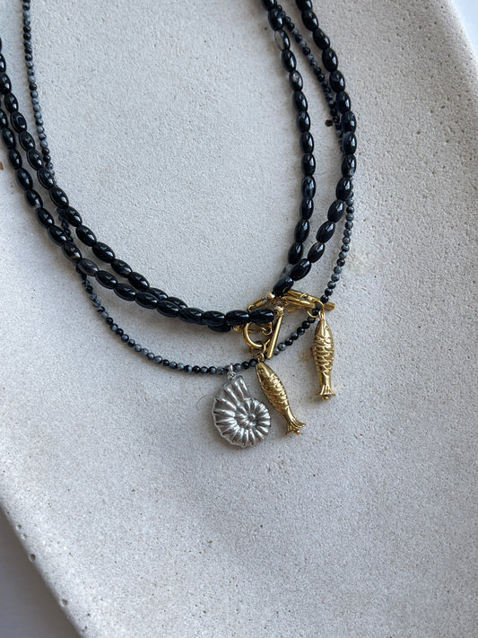 Abundant mindset - agate necklace