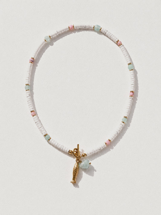 New Opportunities - howlite necklace