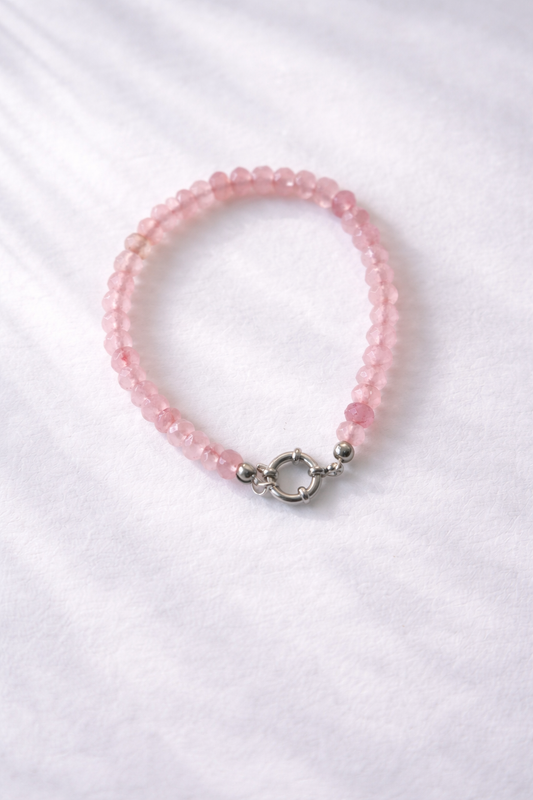 Healing heart - bracelet (silver)