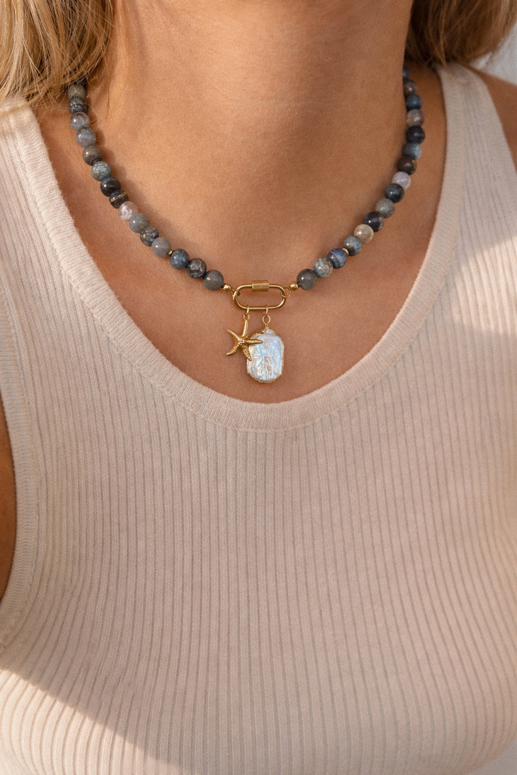 Peace through surrender - necklace