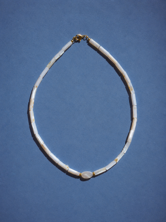 Salt Air - mother of pearl necklace