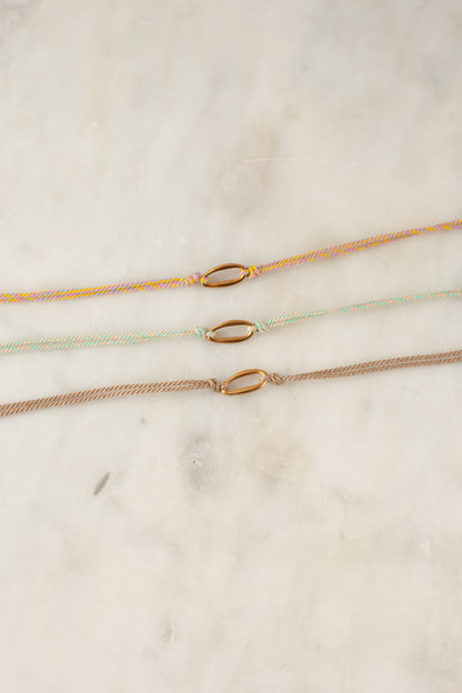 Living by intentions - bracelet (blue)