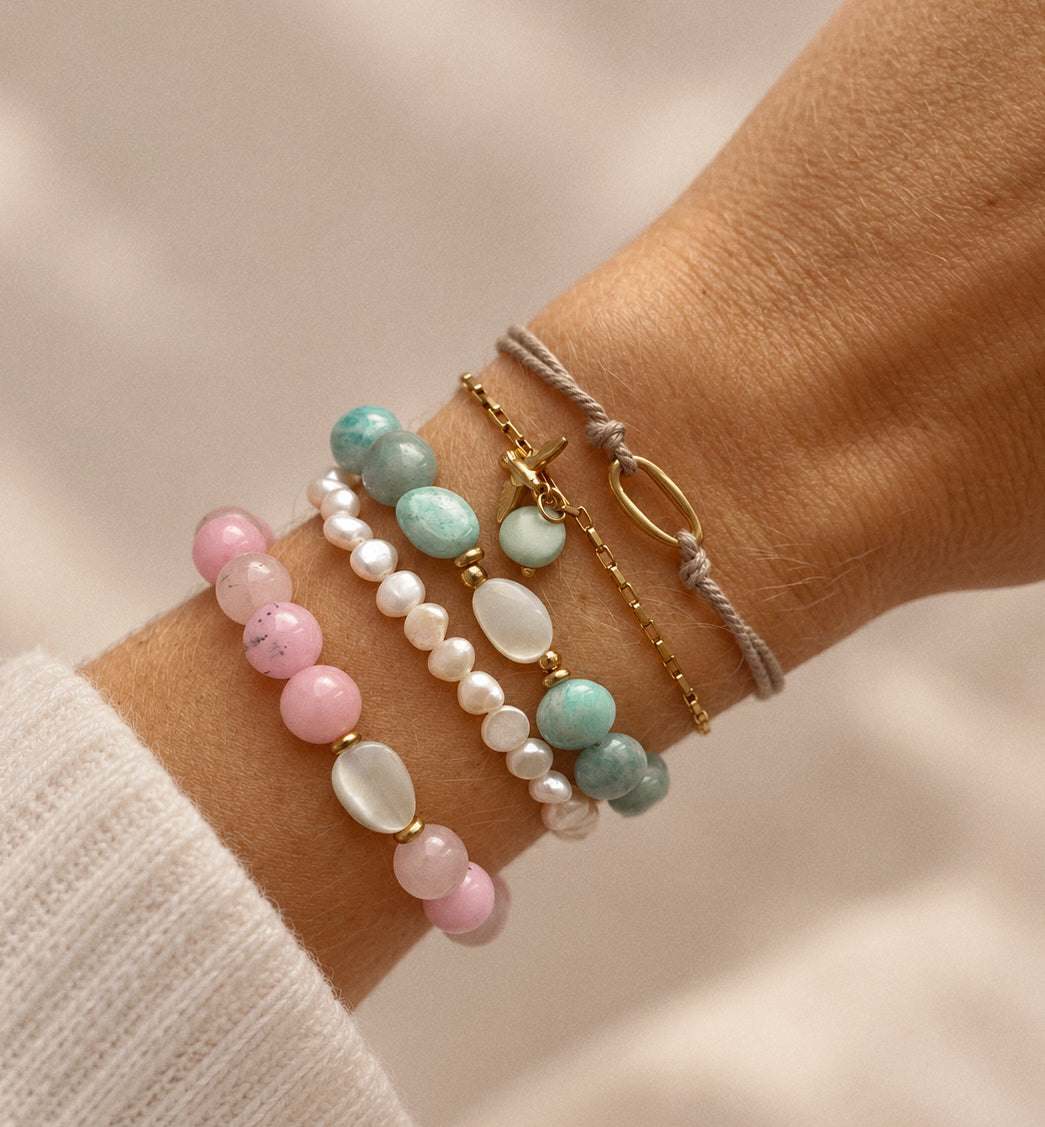 A Beautiful Place to Be - amazonite bracelet