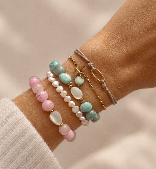 A Beautiful Place to Be - amazonite bracelet