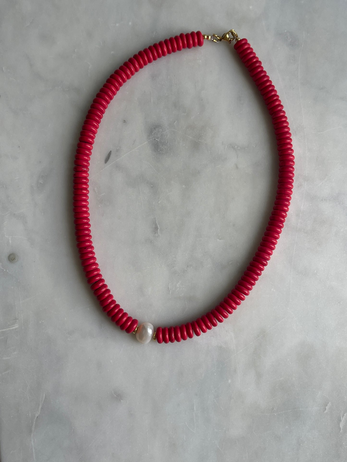 Renewed spark necklace