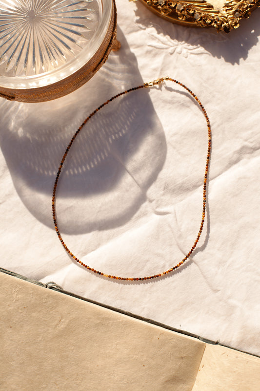 New chapter - tiger’s eye necklace