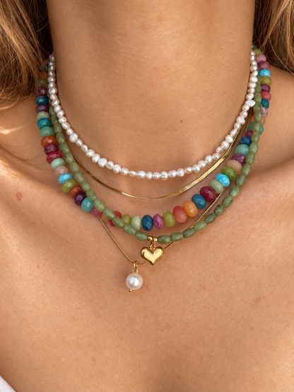 Childhood dreams jade necklace