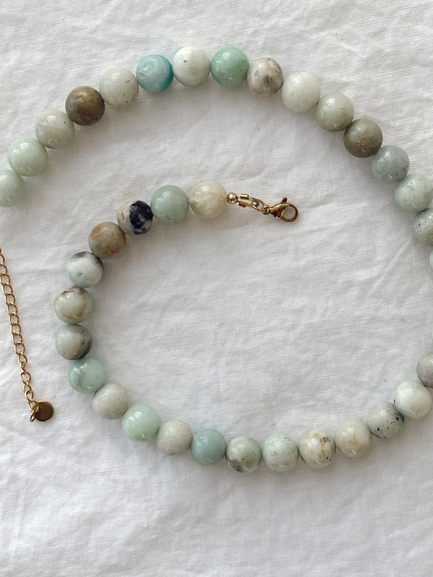 The Art of Being Yourself - amazonite necklace