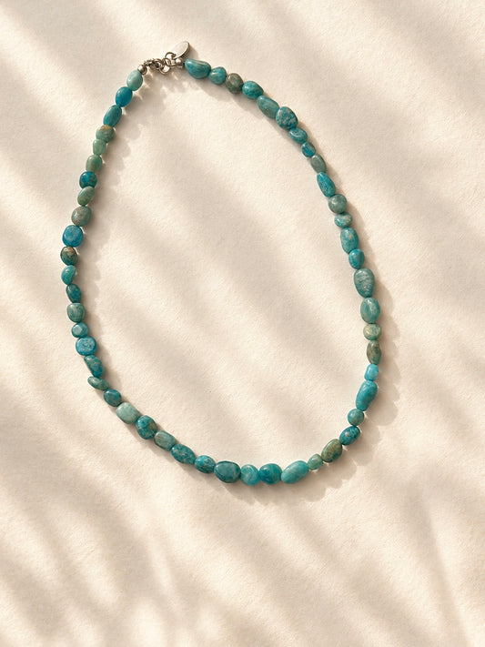 Somewhere Peaceful - amazonite necklace