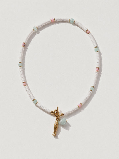 New Opportunities - howlite necklace