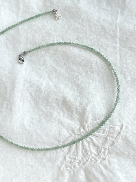 Loving Others Without Losing Yourself - aventurine necklace