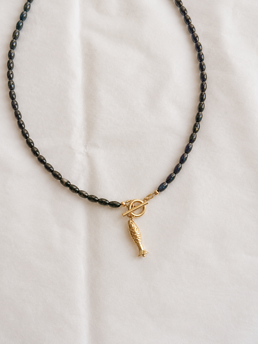 Abundant mindset - agate necklace