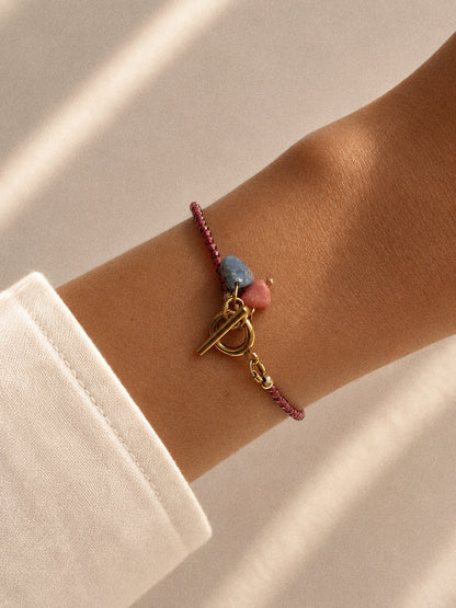 Everyday Magic - garnet bracelet