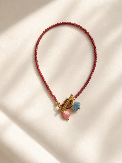 Everyday Magic - garnet bracelet