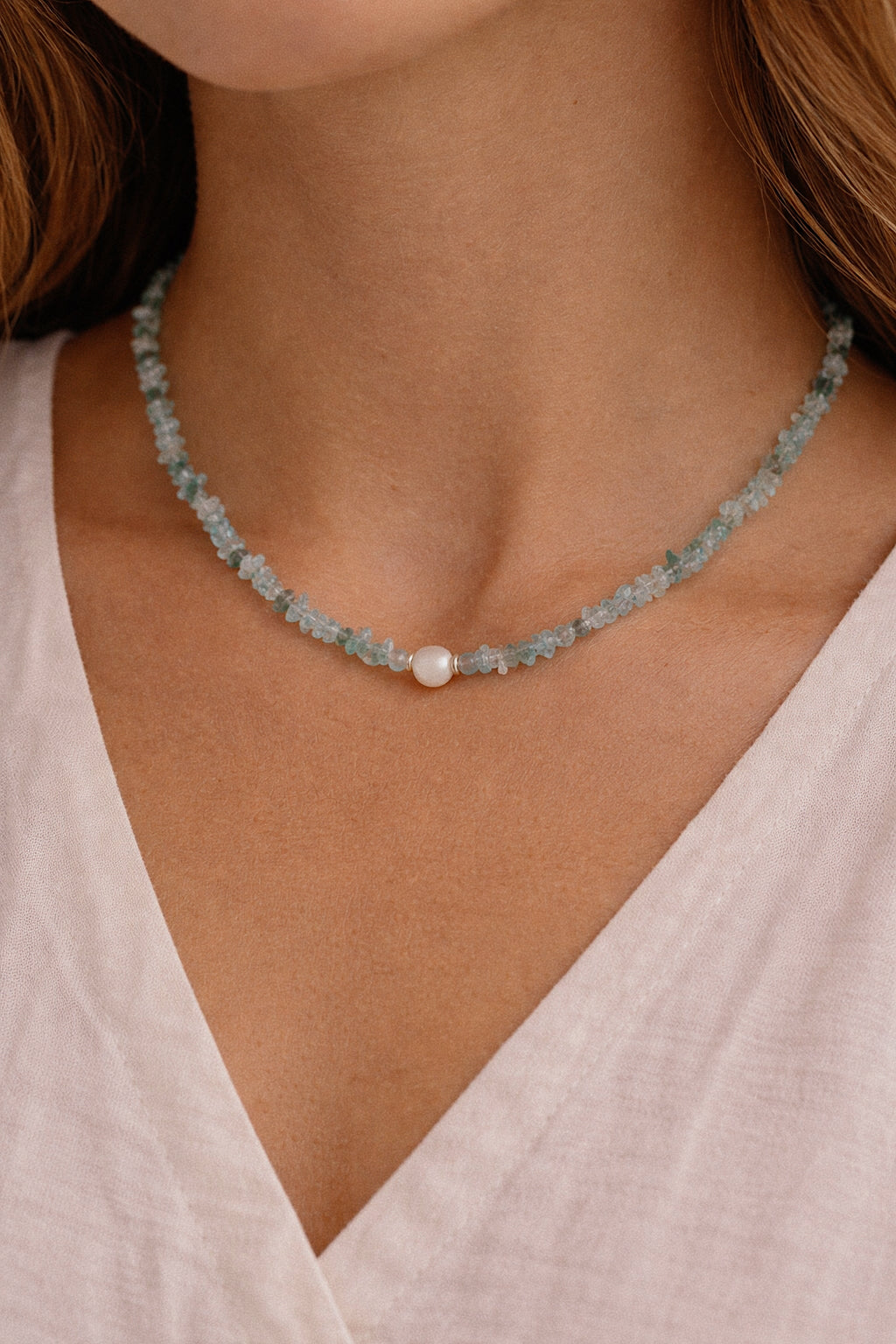 Clear Direction - necklace