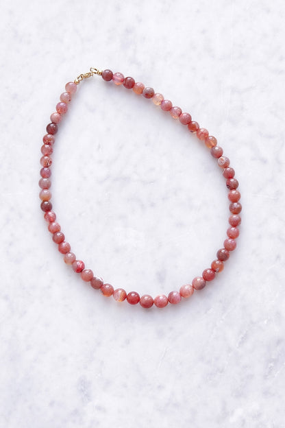 Loving life again - agate necklace