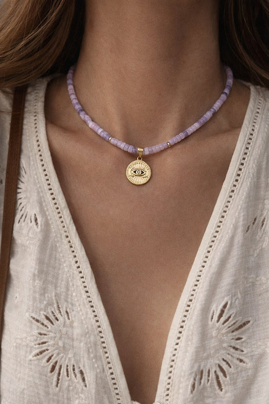 Soft shield - necklace