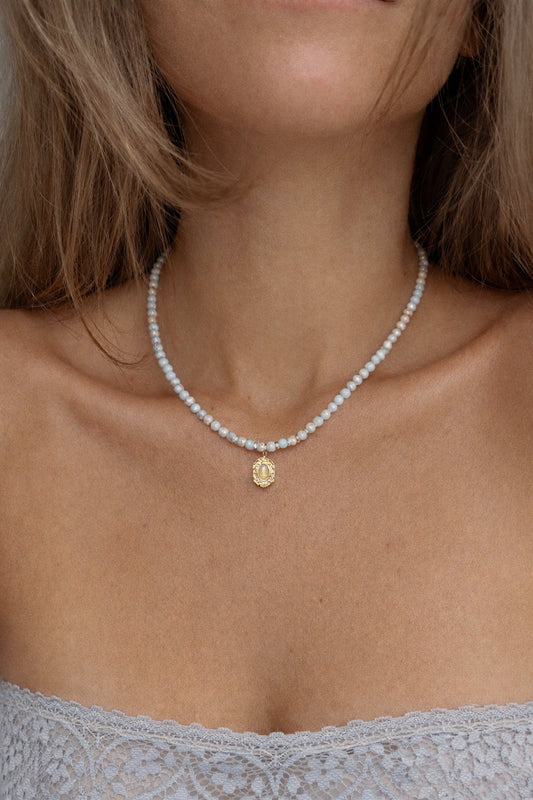 Glimpse of paradise - necklace (light turquoise)