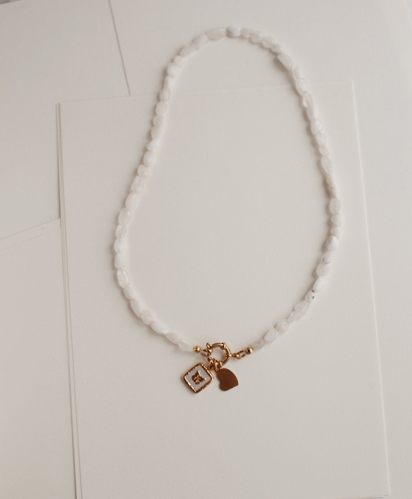 Otherworldly - moonstone necklace