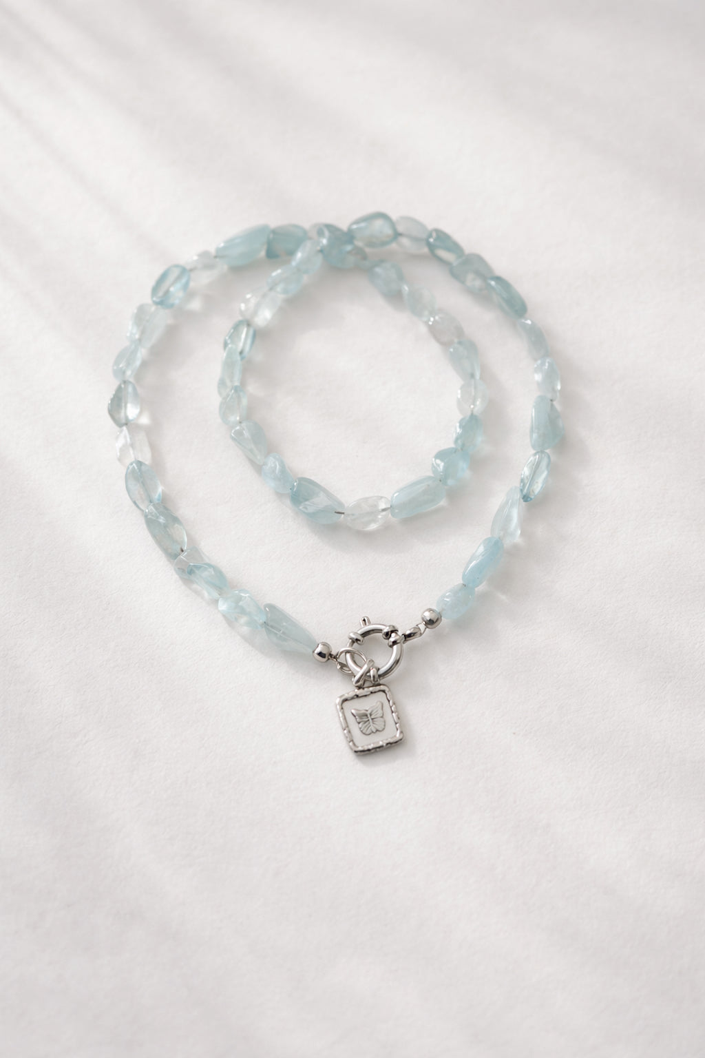 Dancing with fairies - aquamarine necklace