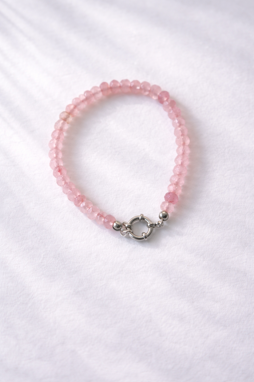 Healing heart - bracelet (silver)