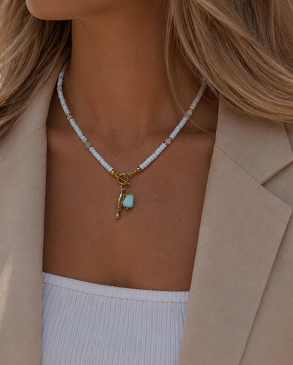 New Opportunities - howlite necklace